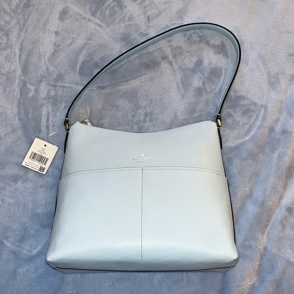 NWT Light Blue Kate Spade Bailey Shoulder Bag